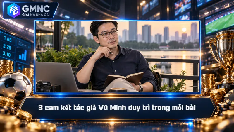 3 cam kết tác giả Vũ Minh duy trì trong mỗi bài