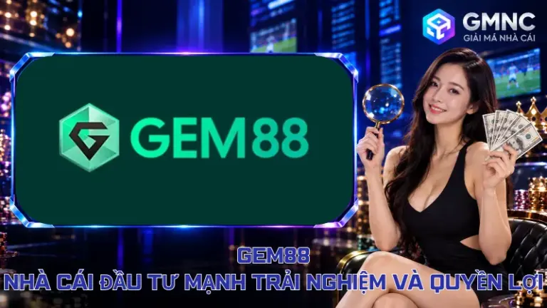 Gem88 – Nhà Cái Đầu Tư Mạnh Trải Nghiệm Và Quyền Lợi