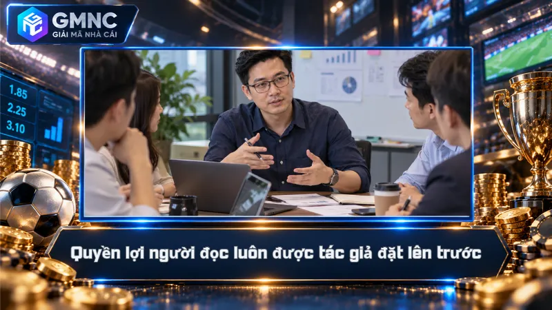 Quyền lợi người đọc luôn được tác giả đặt lên trước