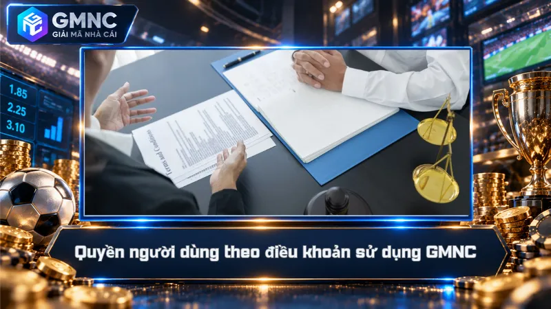 Quyền người dùng theo điều khoản sử dụng GMNC