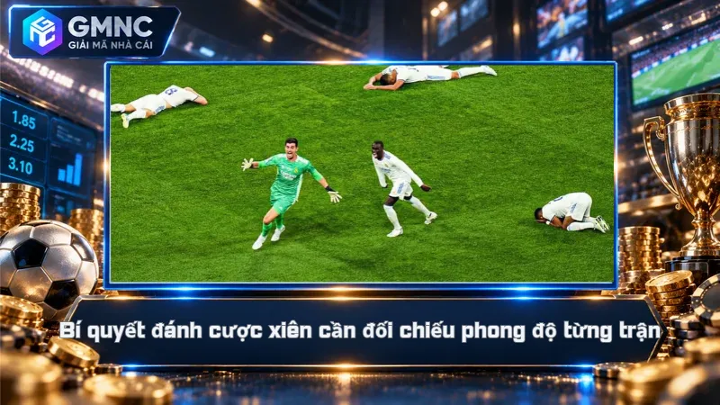 Bí quyết đánh cược xiên cần đối chiếu phong độ từng trận
