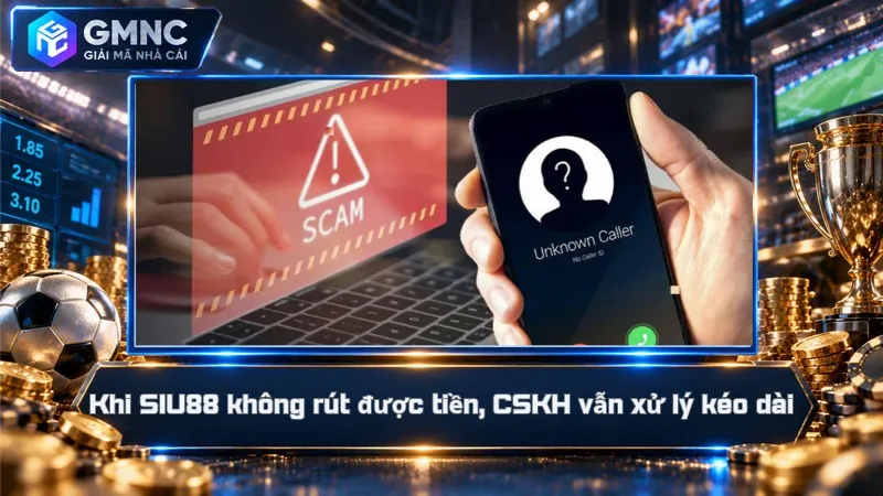 Khi SIU88 không rút được tiền, CSKH vẫn xử lý kéo dài