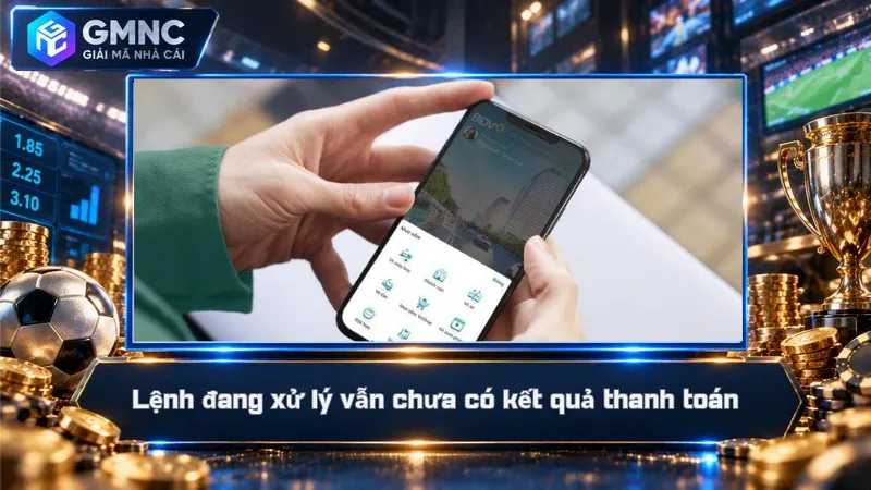 Lệnh đang xử lý vẫn chưa có kết quả thanh toán