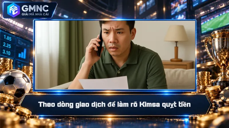 Theo dòng giao dịch để làm rõ Kimsa quỵt tiền