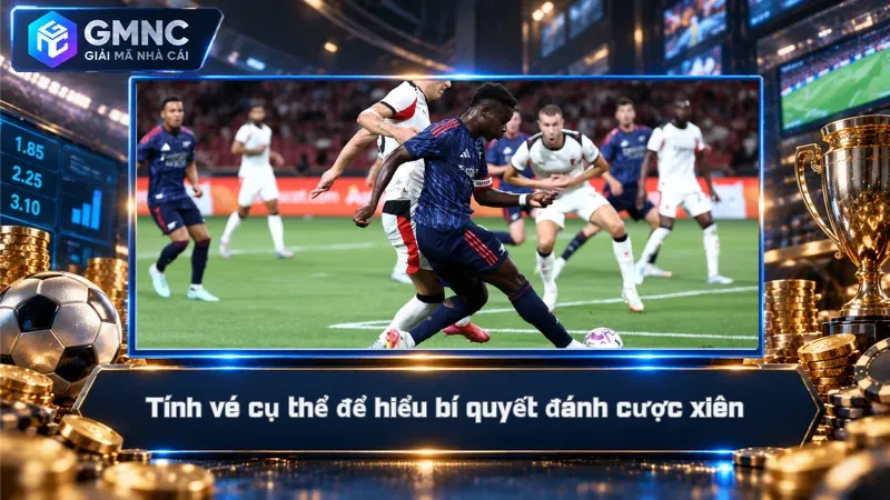 Tính vé cụ thể để hiểu bí quyết đánh cược xiên